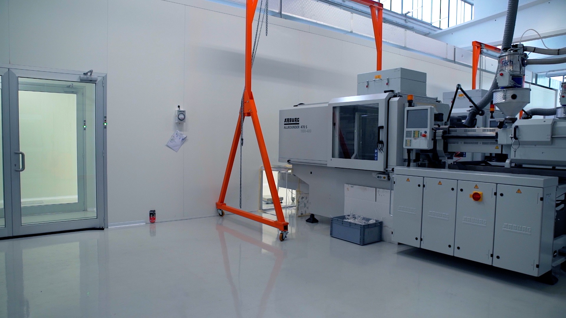 Stampaggio in camera bianca ISO 8